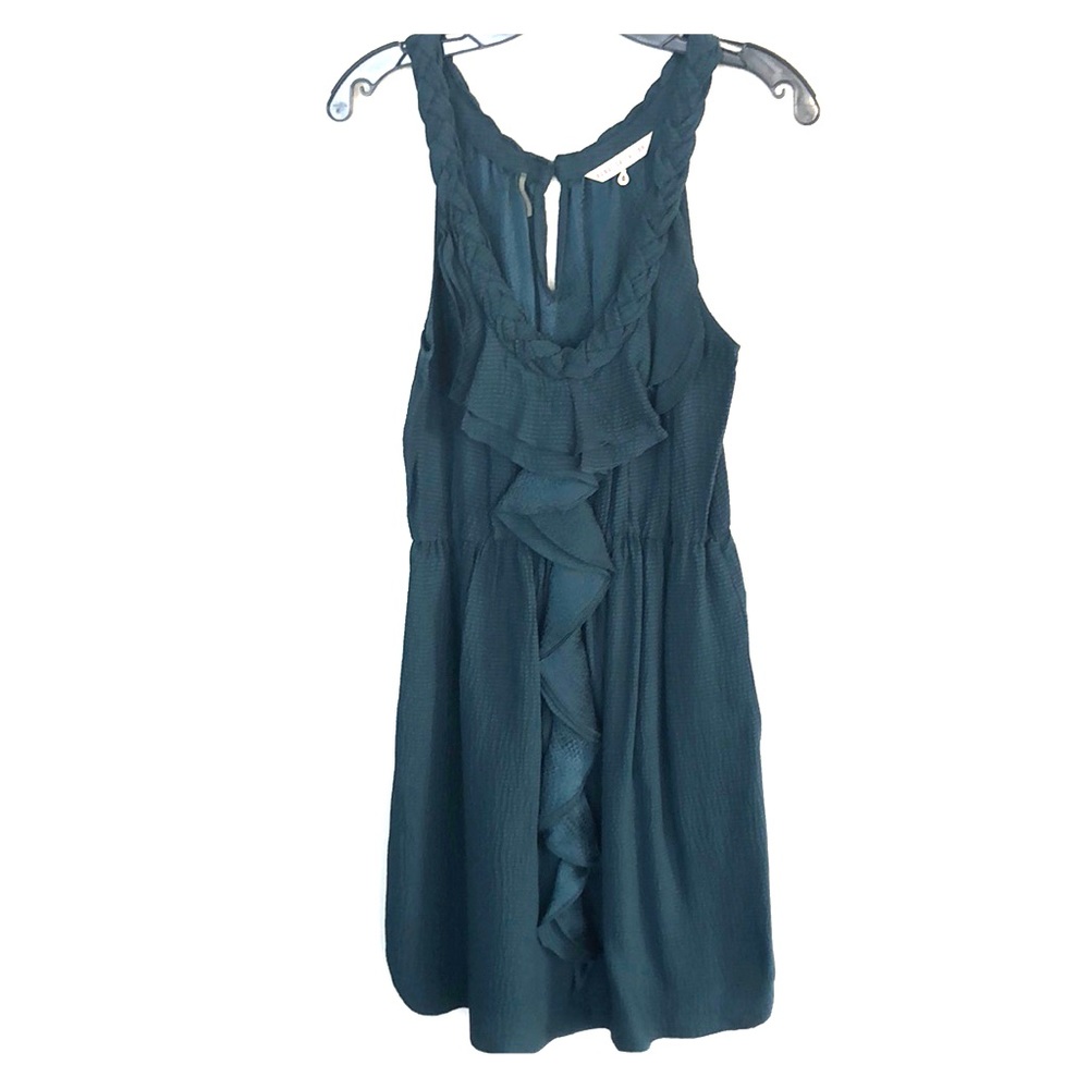 Rebecca Taylor Dress with Braided Neckline Size 8